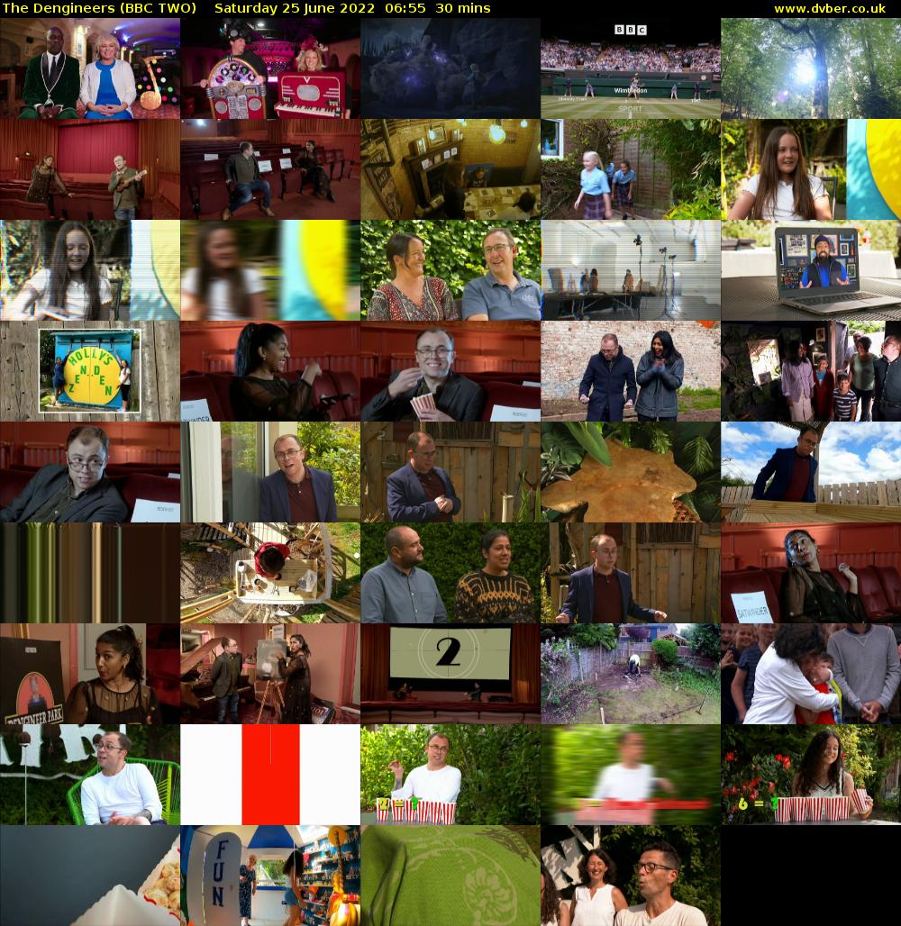 The Dengineers (BBC TWO) Saturday 25 June 2022 06:55 - 07:25