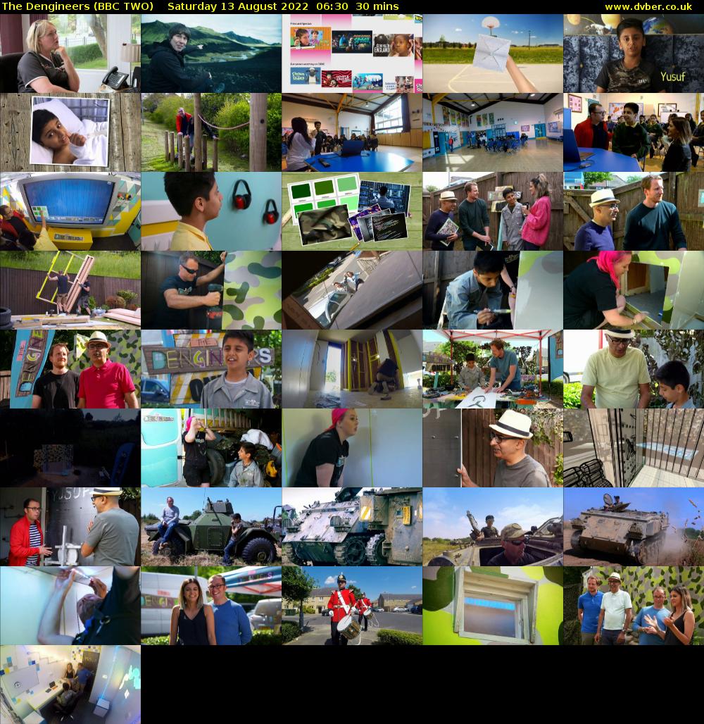The Dengineers (BBC TWO) Saturday 13 August 2022 06:30 - 07:00