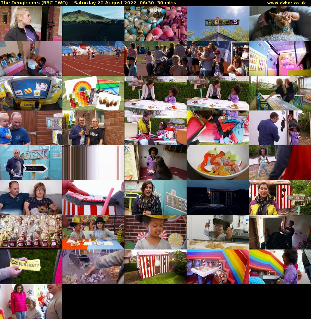 The Dengineers (BBC TWO) Saturday 20 August 2022 06:30 - 07:00
