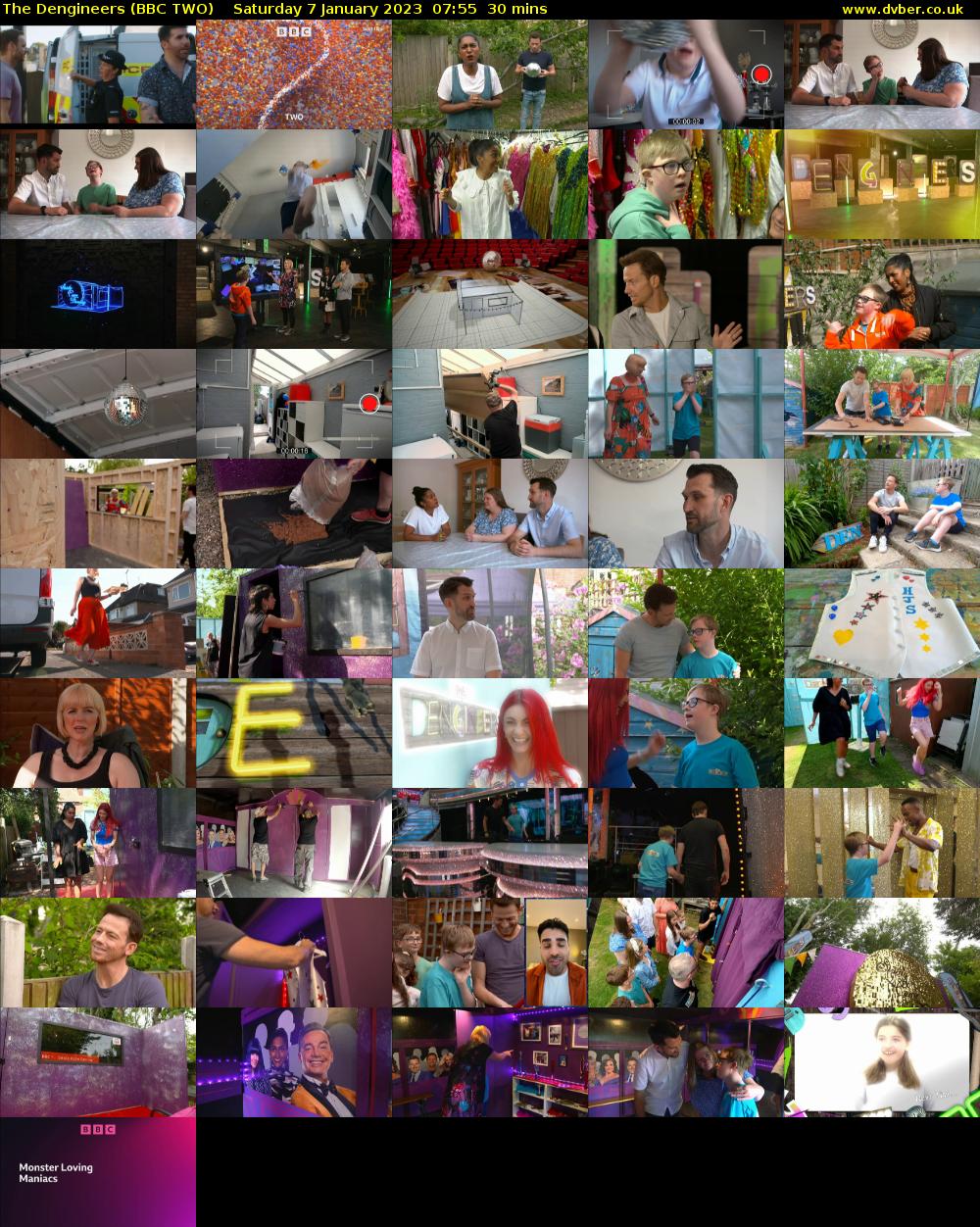 The Dengineers (BBC TWO) Saturday 7 January 2023 07:55 - 08:25