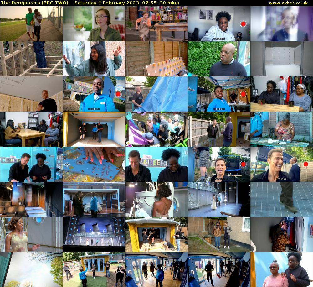 The Dengineers (BBC TWO) Saturday 4 February 2023 07:55 - 08:25