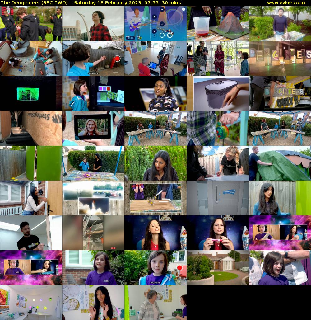 The Dengineers (BBC TWO) Saturday 18 February 2023 07:55 - 08:25