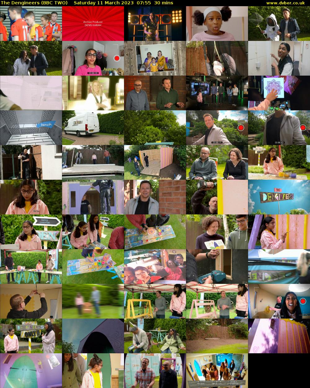 The Dengineers (BBC TWO) Saturday 11 March 2023 07:55 - 08:25