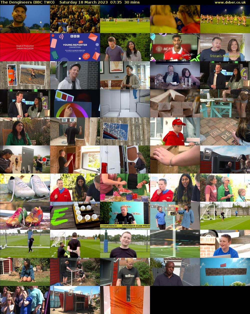 The Dengineers (BBC TWO) Saturday 18 March 2023 07:35 - 08:05