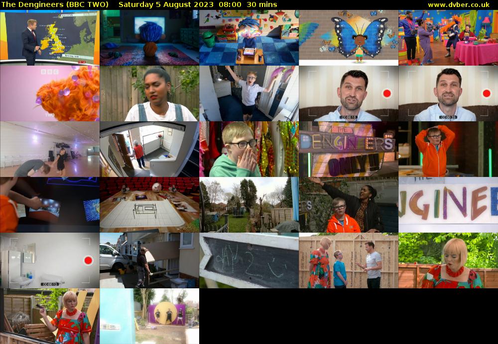 The Dengineers (BBC TWO) Saturday 5 August 2023 08:00 - 08:30