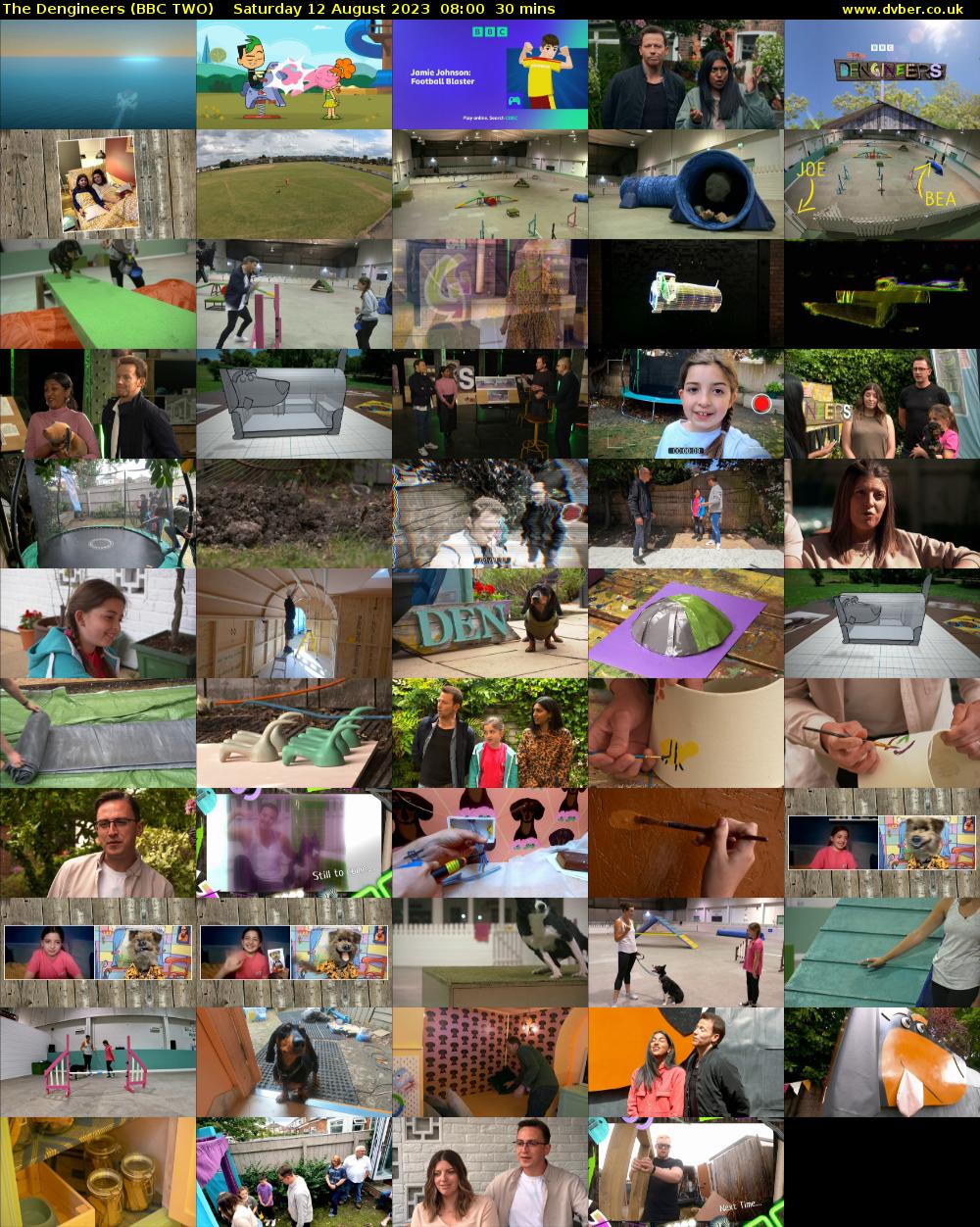 The Dengineers (BBC TWO) Saturday 12 August 2023 08:00 - 08:30