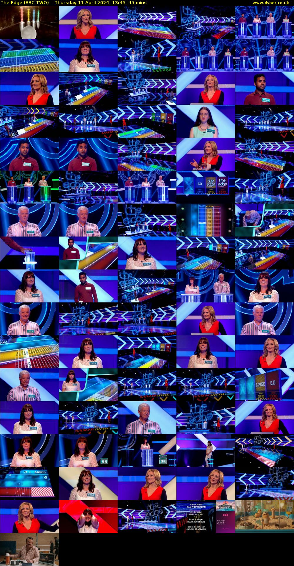 The Edge (BBC TWO) Thursday 11 April 2024 13:45 - 14:30