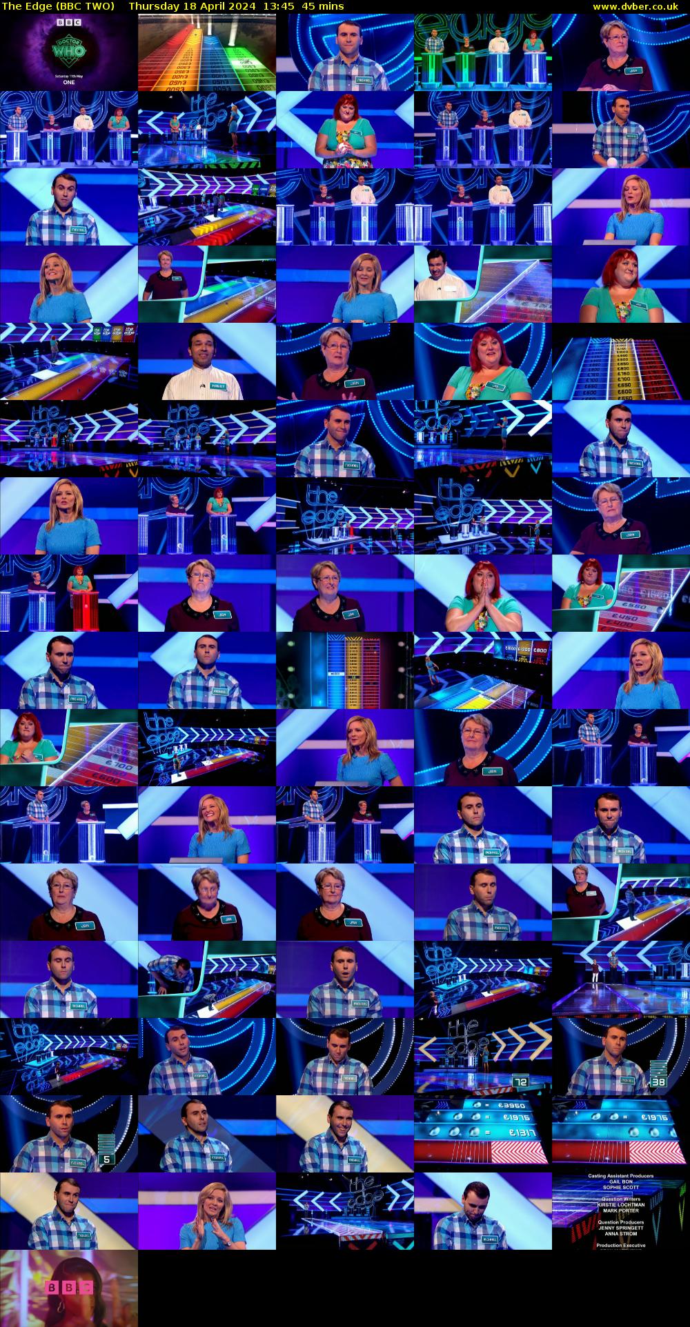 The Edge (BBC TWO) Thursday 18 April 2024 13:45 - 14:30