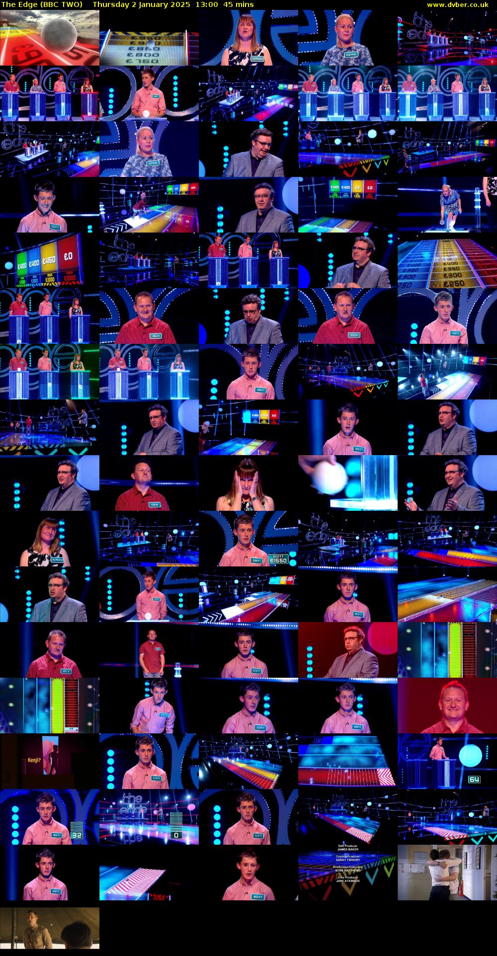 The Edge (BBC TWO) Thursday 2 January 2025 13:00 - 13:45
