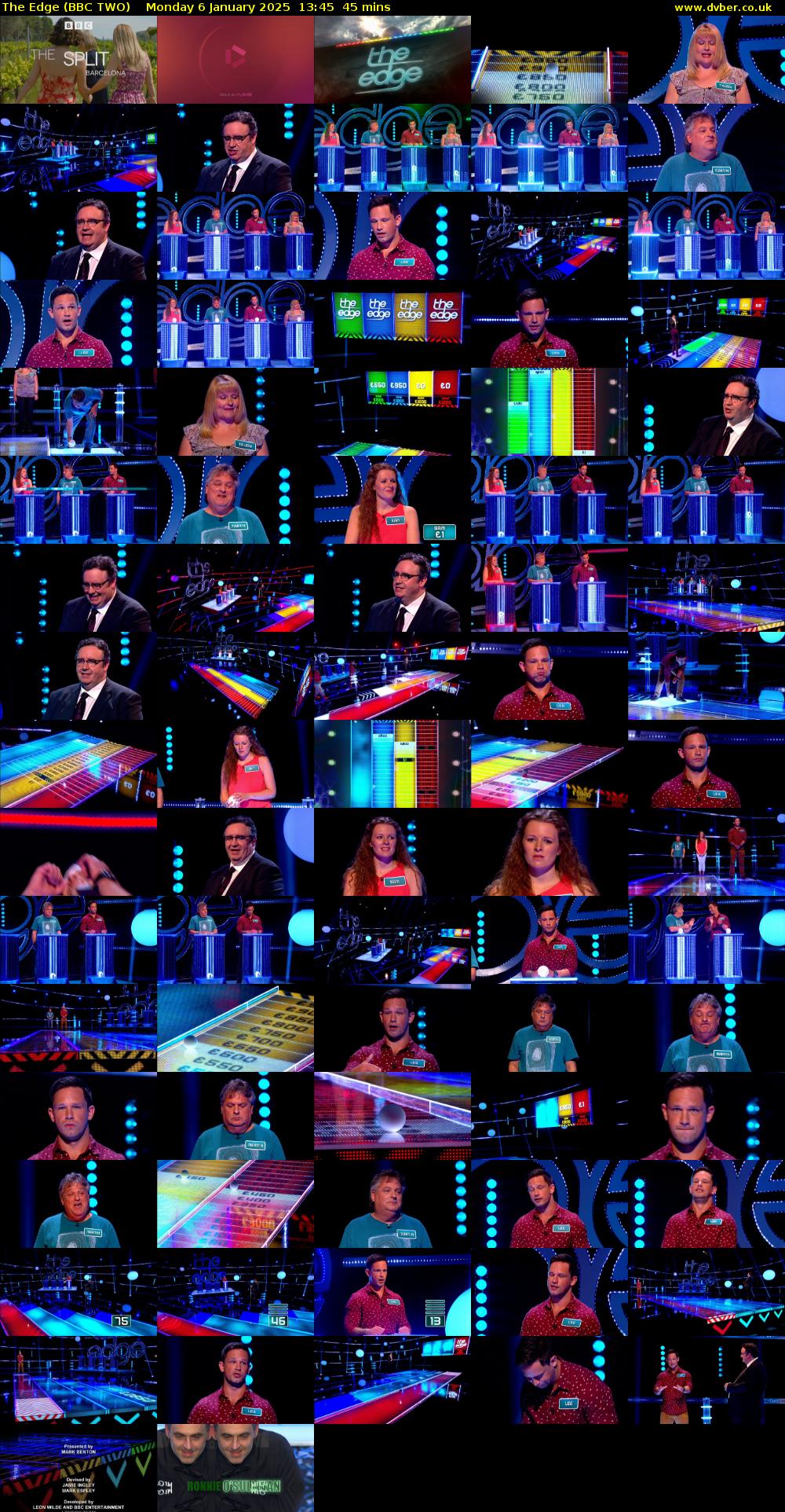 The Edge (BBC TWO) Monday 6 January 2025 13:45 - 14:30