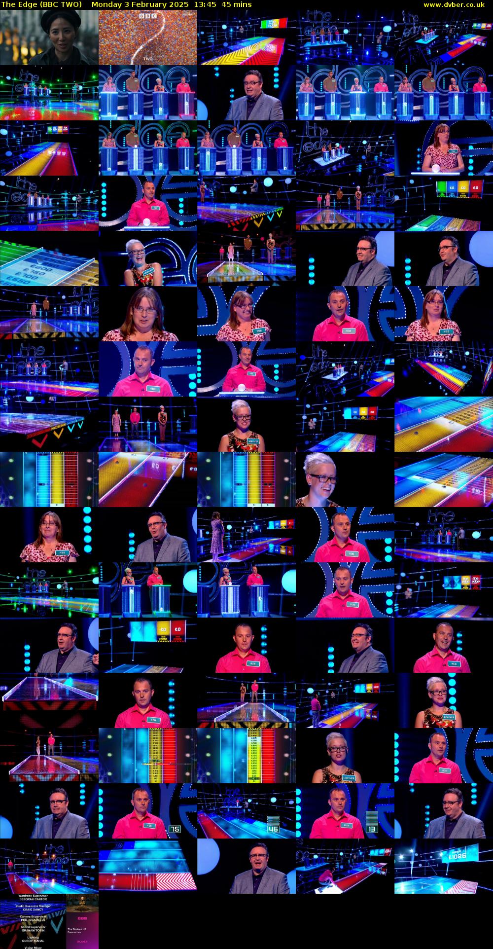 The Edge (BBC TWO) Monday 3 February 2025 13:45 - 14:30