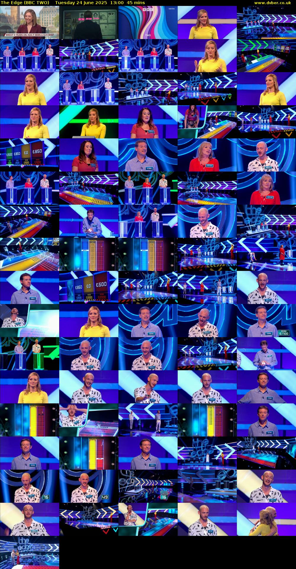 The Edge (BBC TWO) Tuesday 24 June 2025 13:00 - 13:45