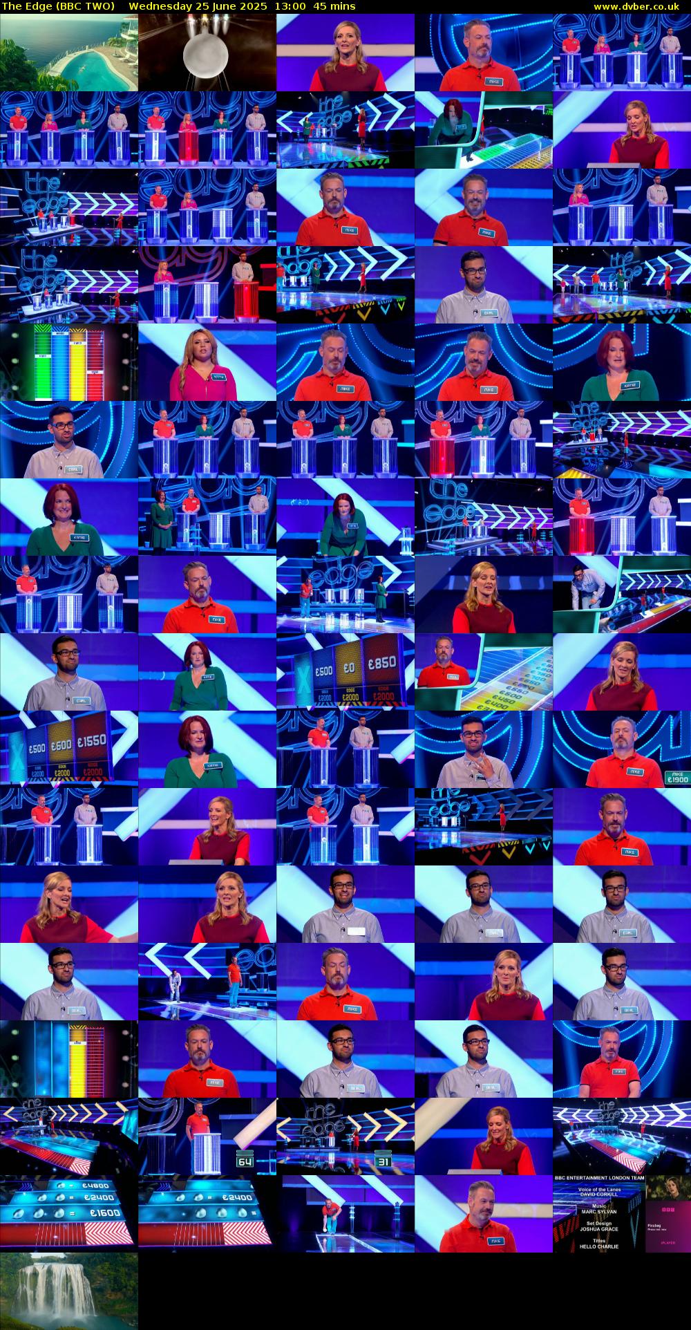 The Edge (BBC TWO) Wednesday 25 June 2025 13:00 - 13:45
