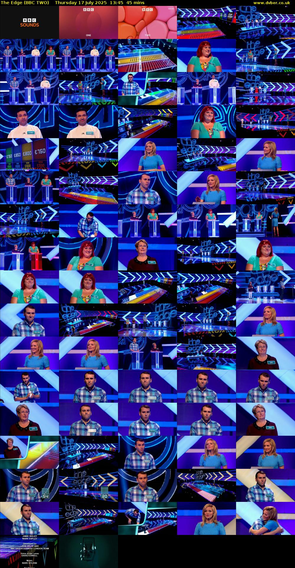 The Edge (BBC TWO) Thursday 17 July 2025 13:45 - 14:30