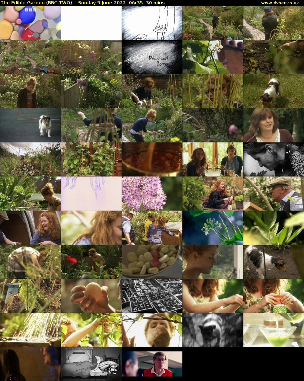 The Edible Garden (BBC TWO) Sunday 5 June 2022 06:35 - 07:05