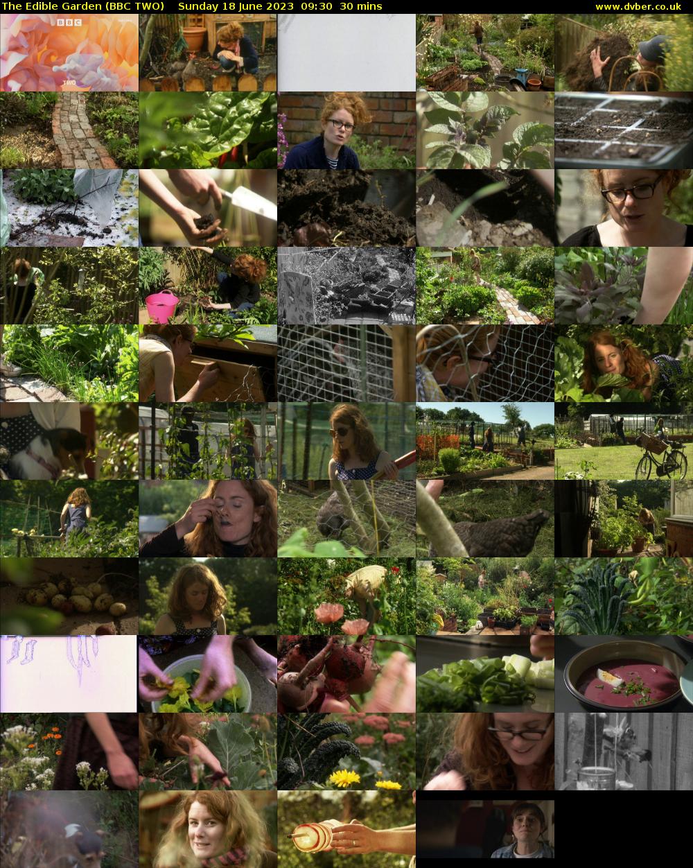 The Edible Garden (BBC TWO) Sunday 18 June 2023 09:30 - 10:00