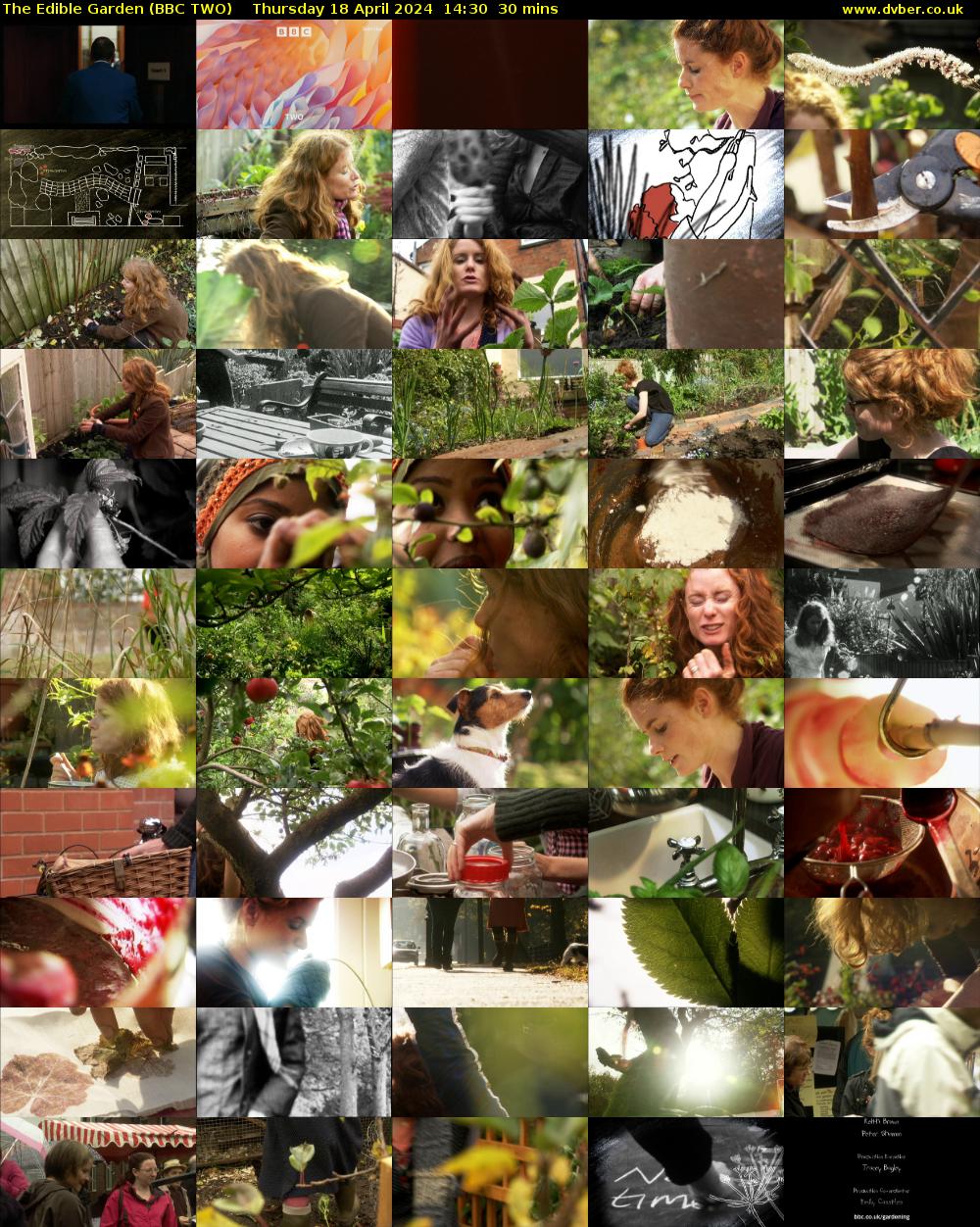 The Edible Garden (BBC TWO) Thursday 18 April 2024 14:30 - 15:00