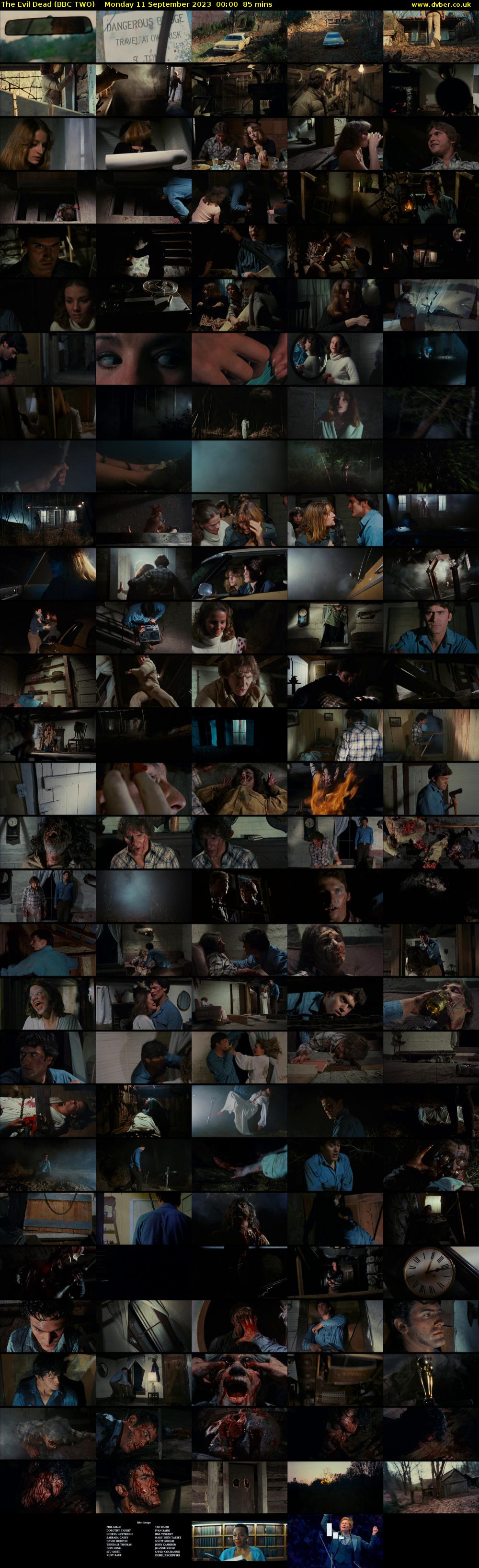 The Evil Dead (BBC TWO) Monday 11 September 2023 00:00 - 01:25