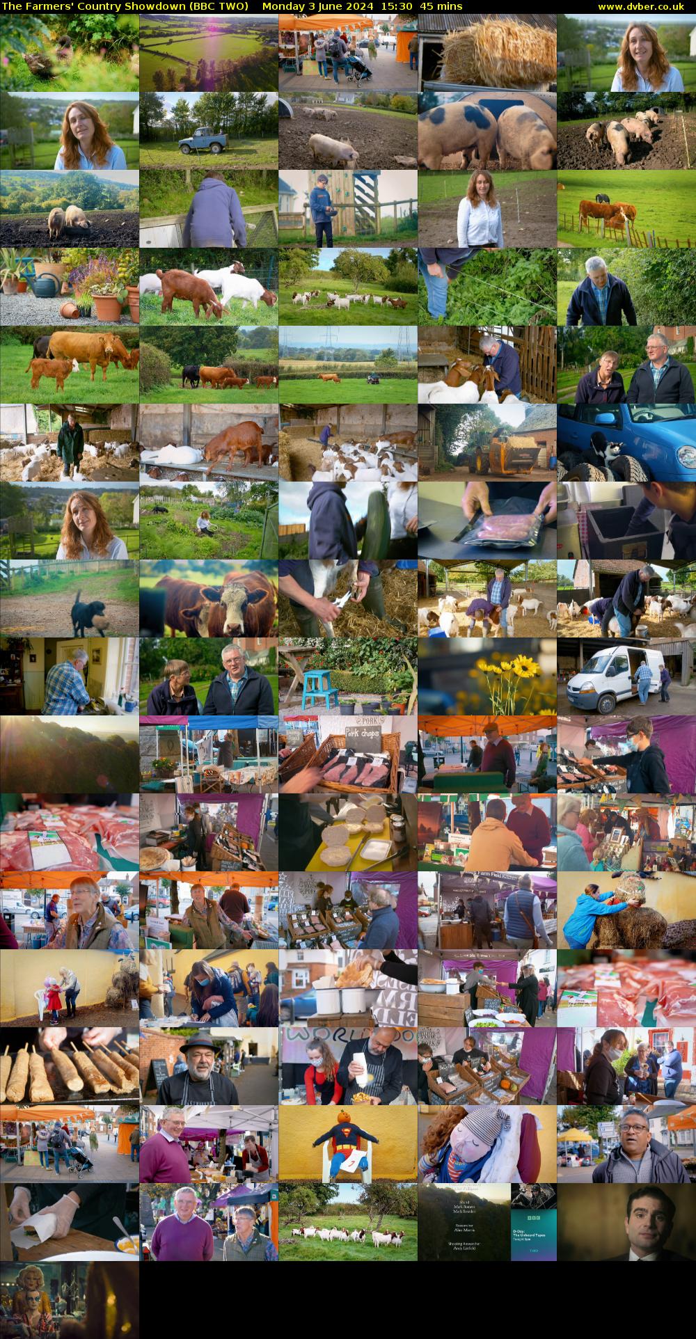 The Farmers' Country Showdown (BBC TWO) Monday 3 June 2024 15:30 - 16:15