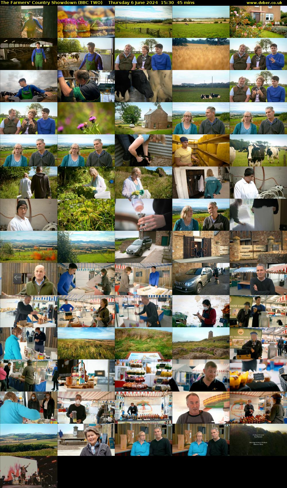 The Farmers' Country Showdown (BBC TWO) Thursday 6 June 2024 15:30 - 16:15