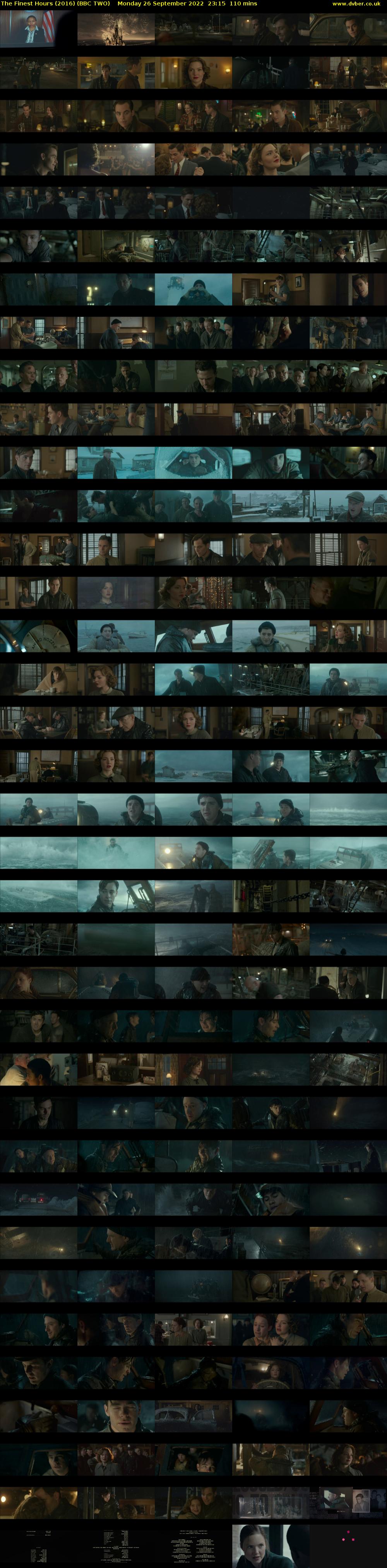 The Finest Hours (2016) (BBC TWO) Monday 26 September 2022 23:15 - 01:05