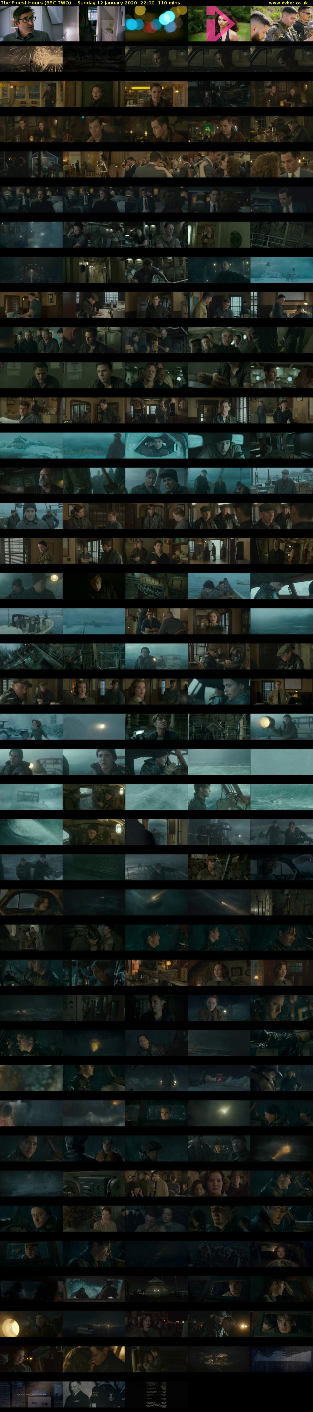 The Finest Hours (BBC TWO) Sunday 12 January 2020 22:00 - 23:50