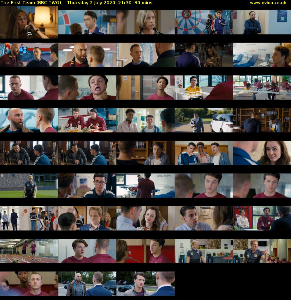 The First Team (BBC TWO) Thursday 2 July 2020 21:30 - 22:00