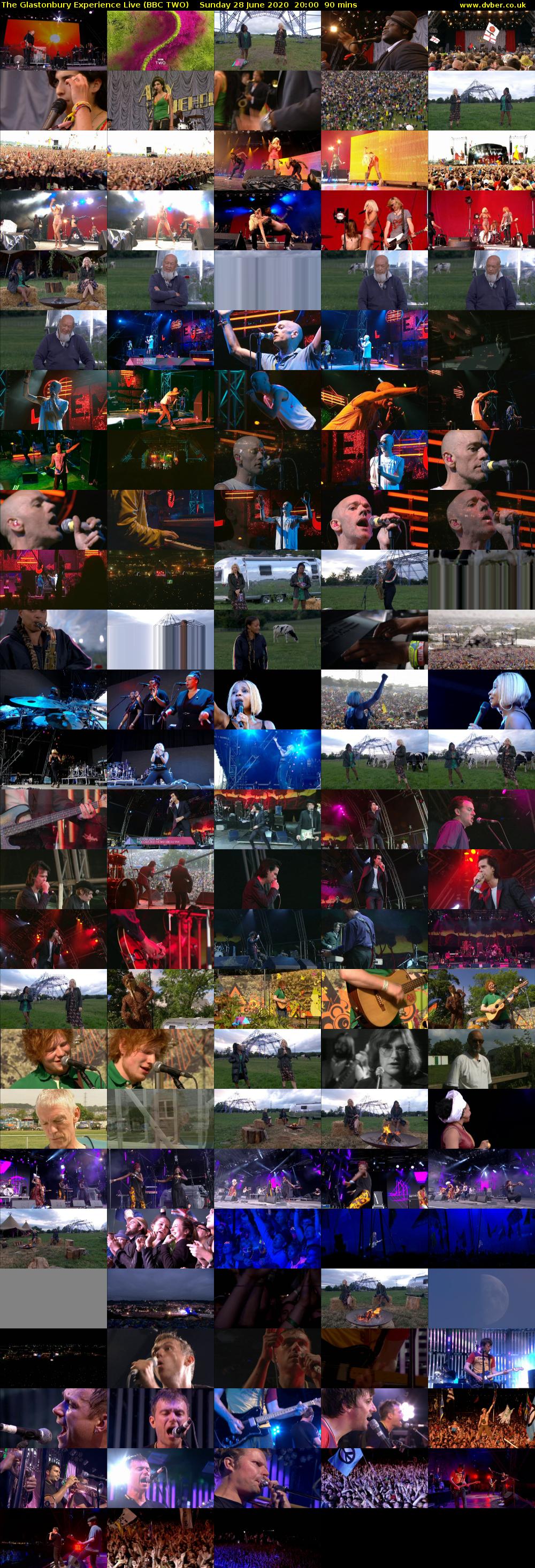 The Glastonbury Experience Live (BBC TWO) Sunday 28 June 2020 20:00 - 21:30