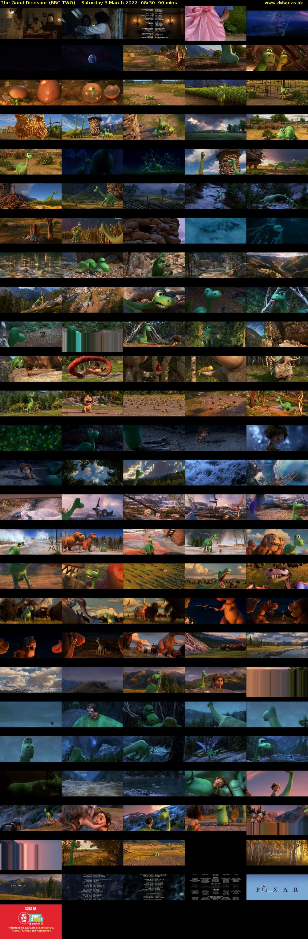The Good Dinosaur (BBC TWO) Saturday 5 March 2022 08:30 - 10:00