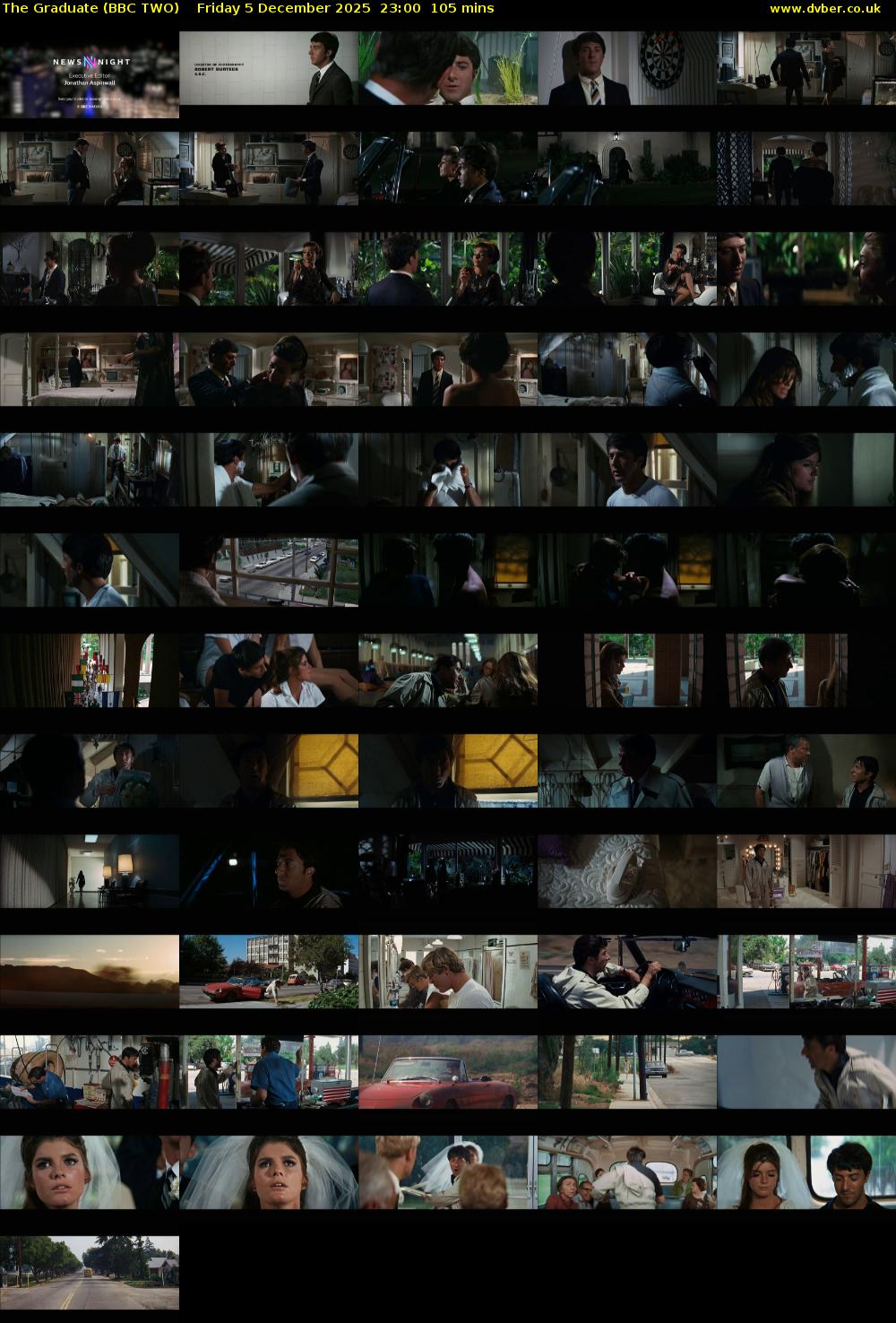 The Graduate (BBC TWO) Friday 5 December 2025 23:00 - 00:45