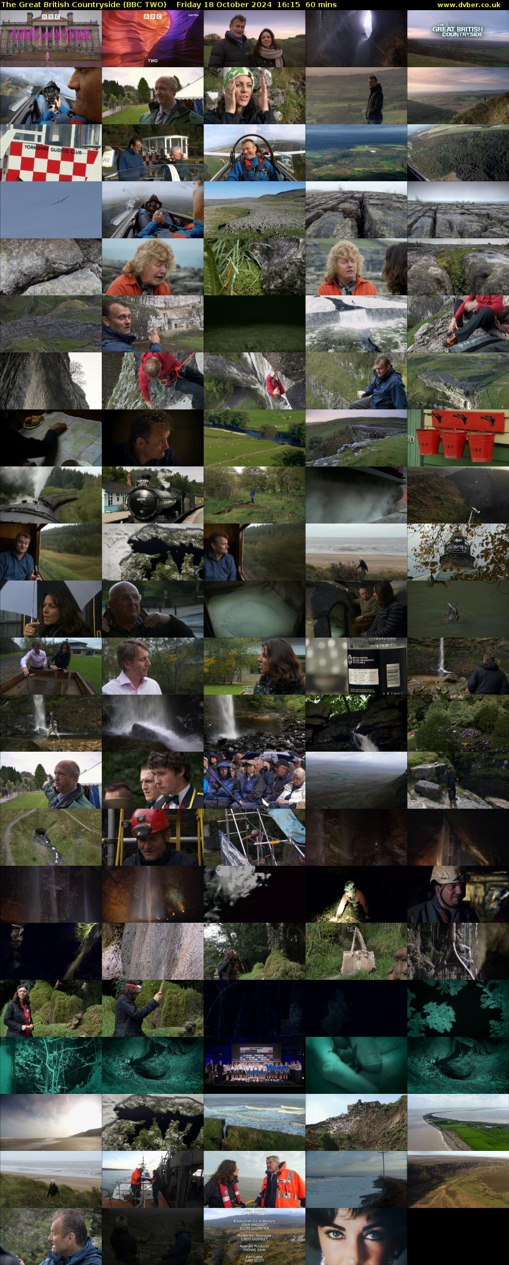 The Great British Countryside (BBC TWO) Friday 18 October 2024 16:15 - 17:15