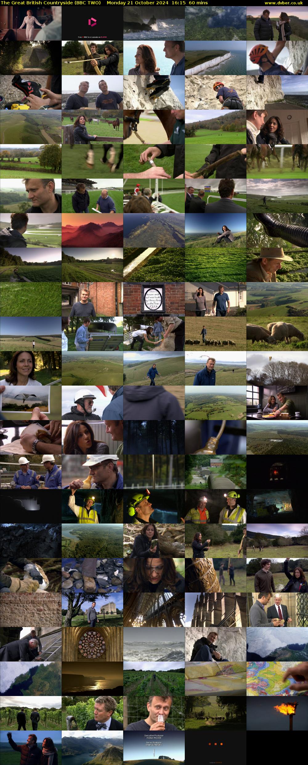 The Great British Countryside (BBC TWO) Monday 21 October 2024 16:15 - 17:15
