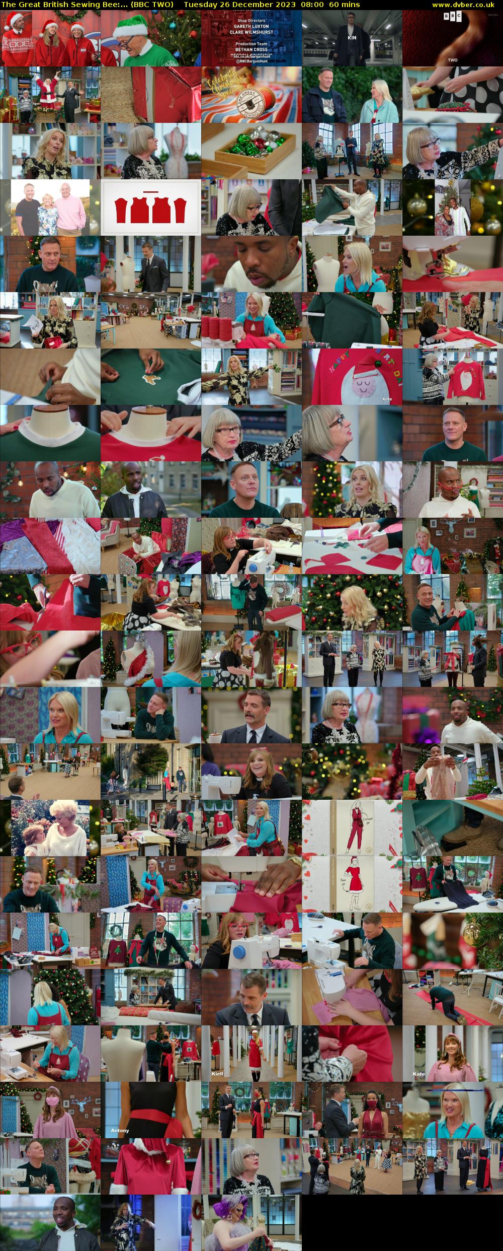 The Great British Sewing Bee:... (BBC TWO) Tuesday 26 December 2023 08:00 - 09:00