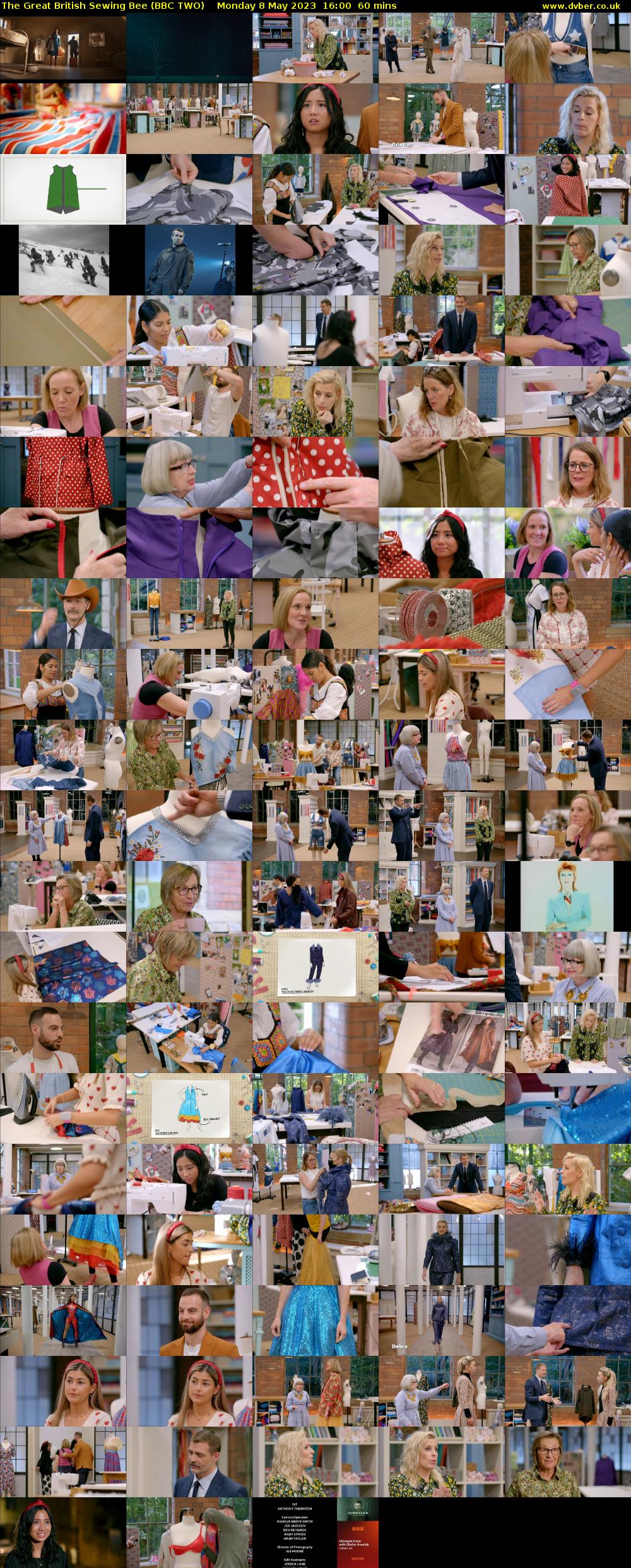 The Great British Sewing Bee (BBC TWO) Monday 8 May 2023 16:00 - 17:00