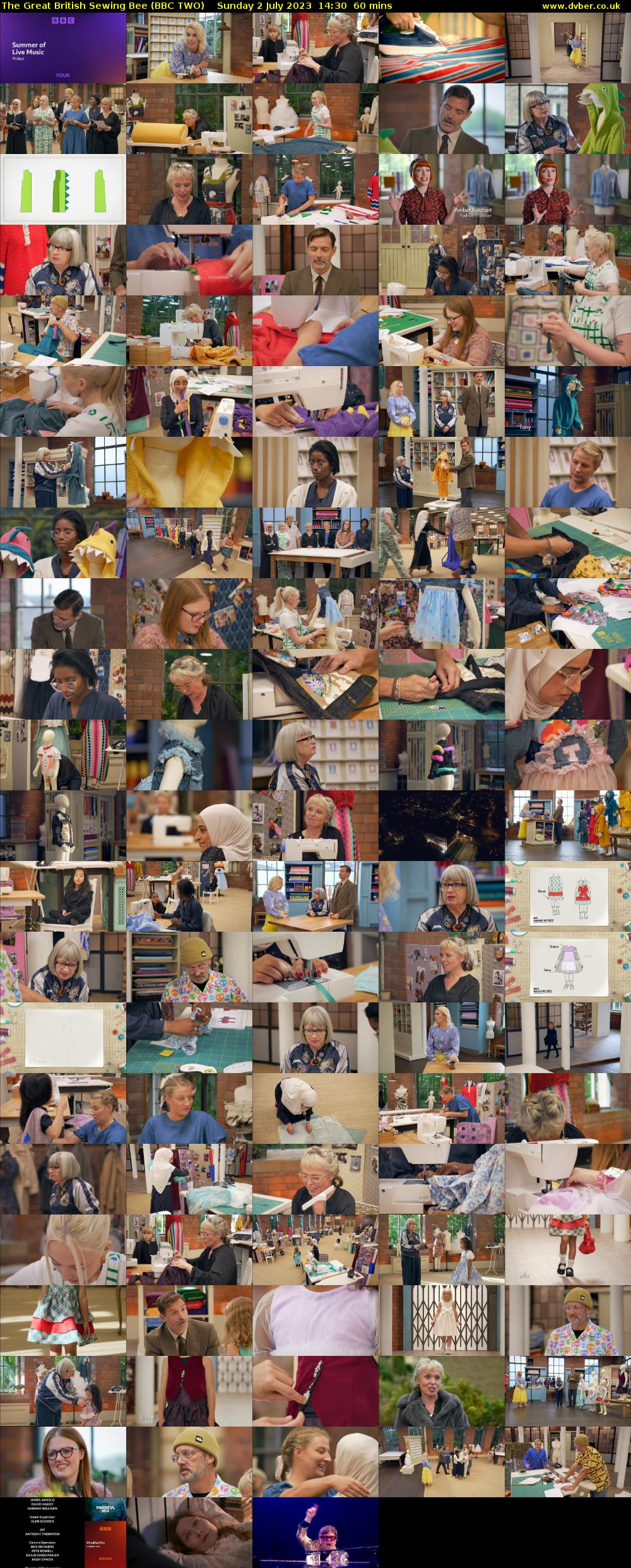 The Great British Sewing Bee (BBC TWO) Sunday 2 July 2023 14:30 - 15:30