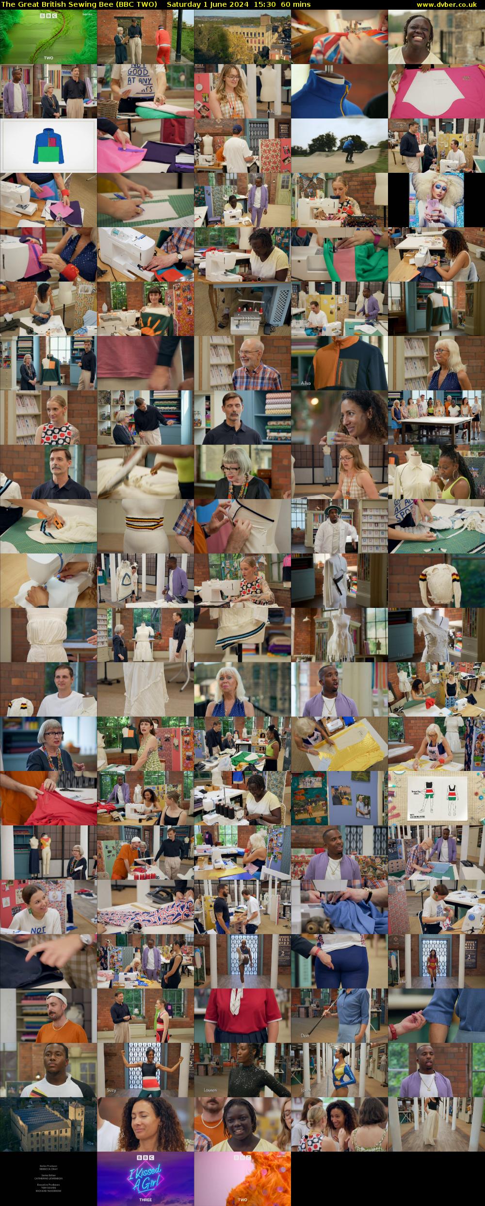 The Great British Sewing Bee (BBC TWO) Saturday 1 June 2024 15:30 - 16:30