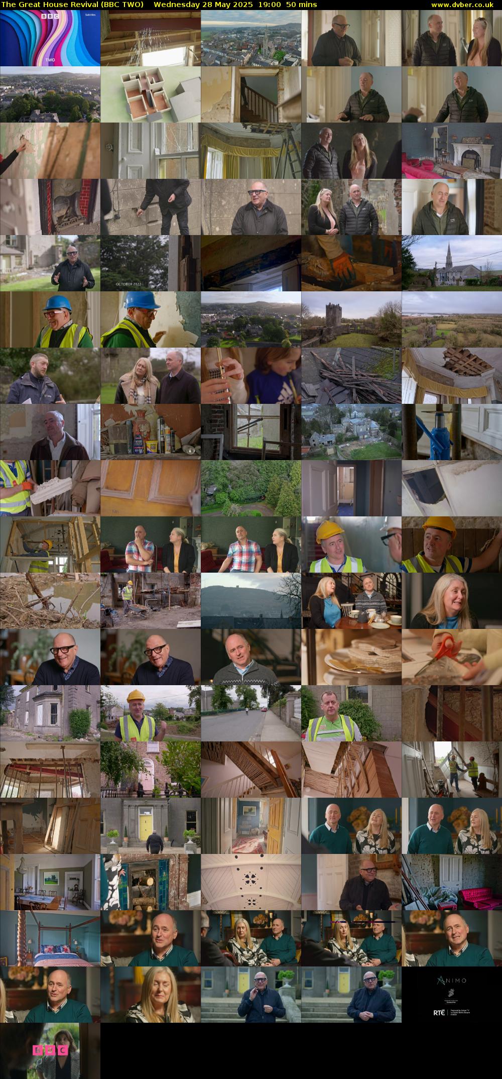 The Great House Revival (BBC TWO) Wednesday 28 May 2025 19:00 - 19:50