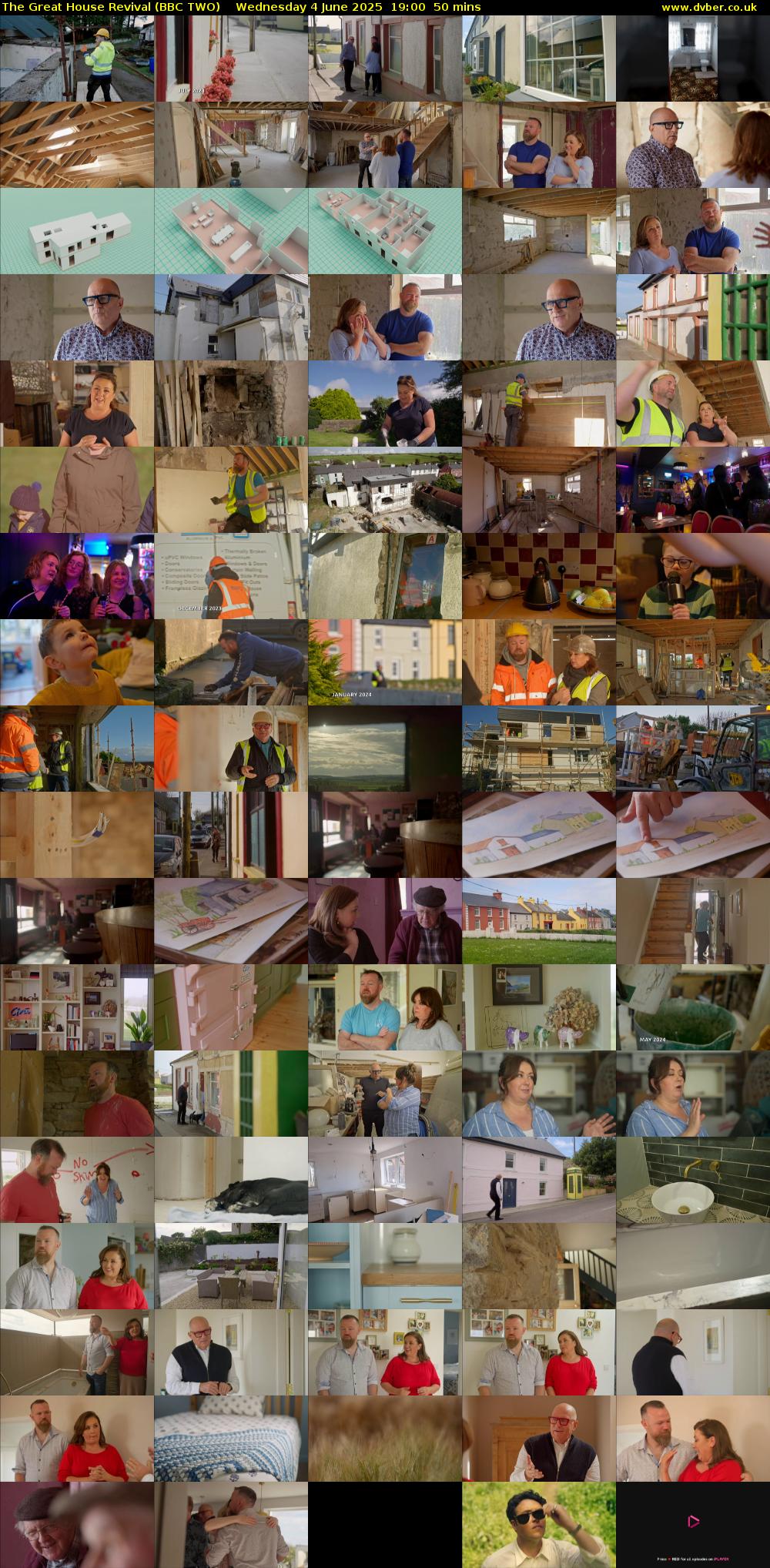 The Great House Revival (BBC TWO) Wednesday 4 June 2025 19:00 - 19:50