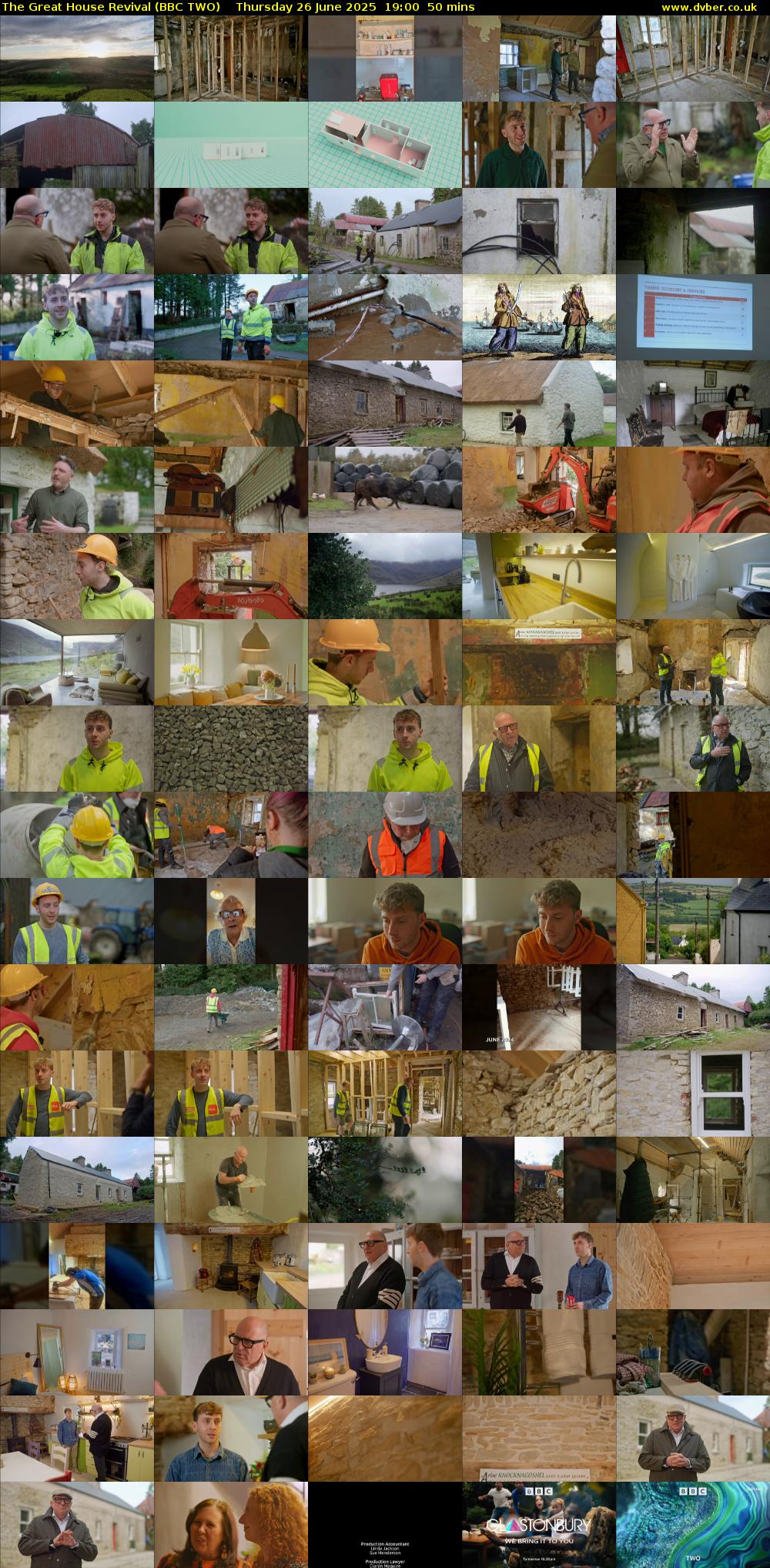 The Great House Revival (BBC TWO) Thursday 26 June 2025 19:00 - 19:50