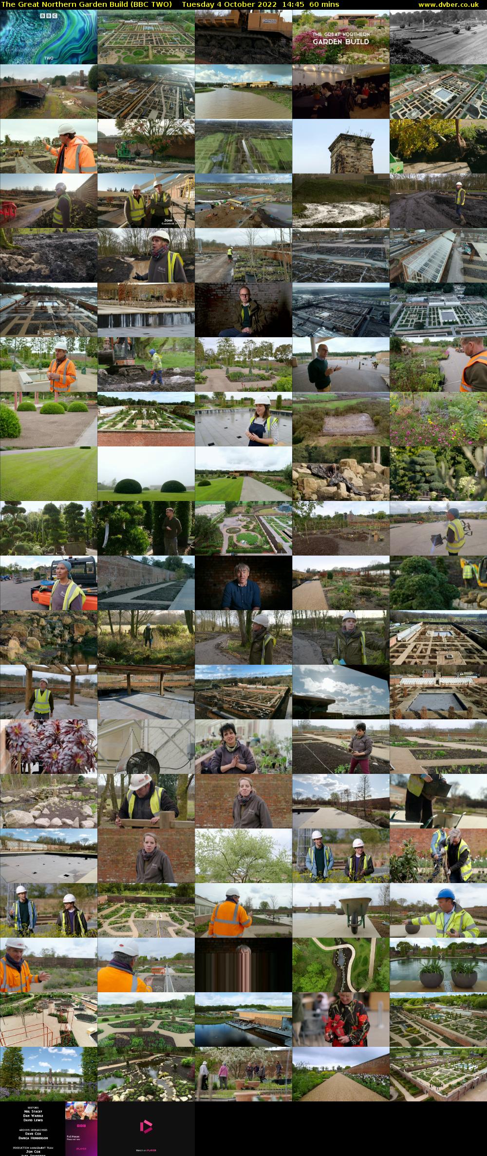 The Great Northern Garden Build (BBC TWO) Tuesday 4 October 2022 14:45 - 15:45