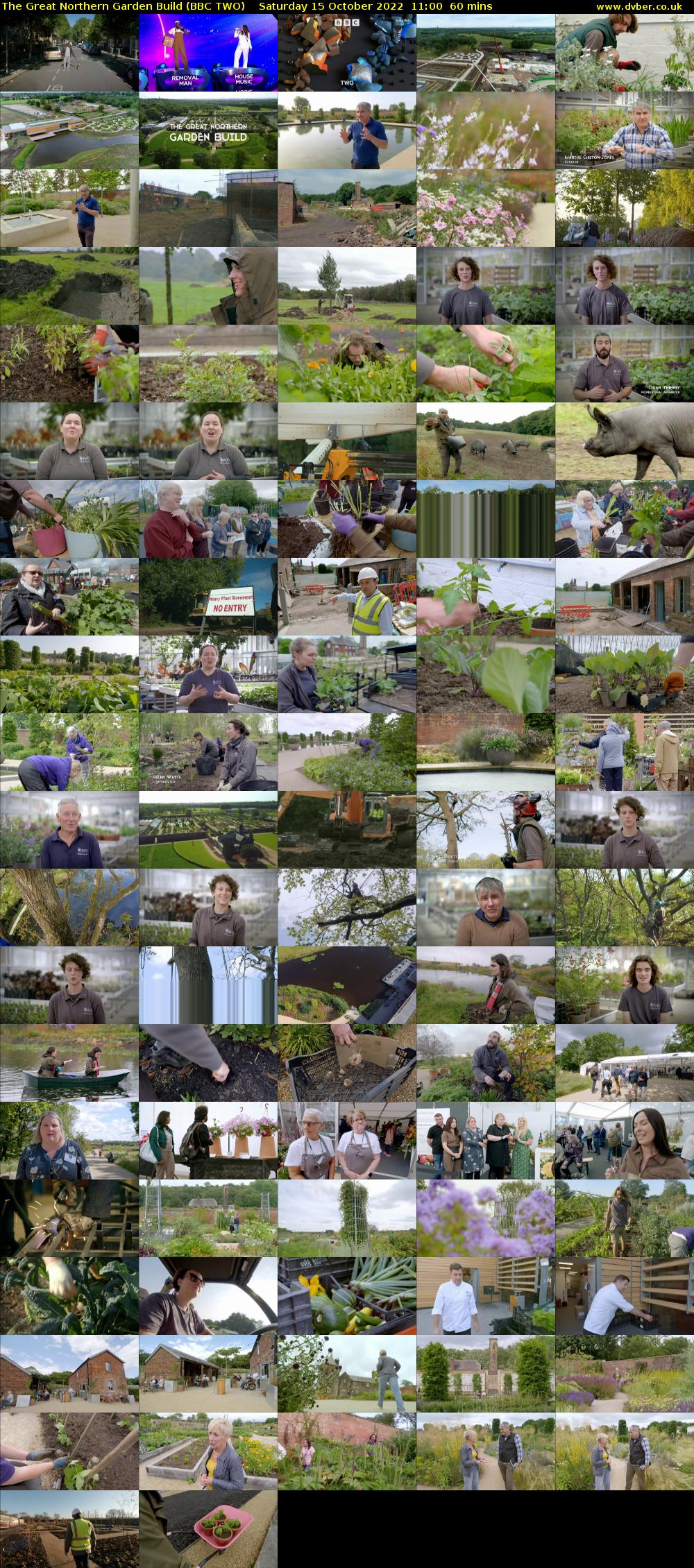 The Great Northern Garden Build (BBC TWO) Saturday 15 October 2022 11:00 - 12:00