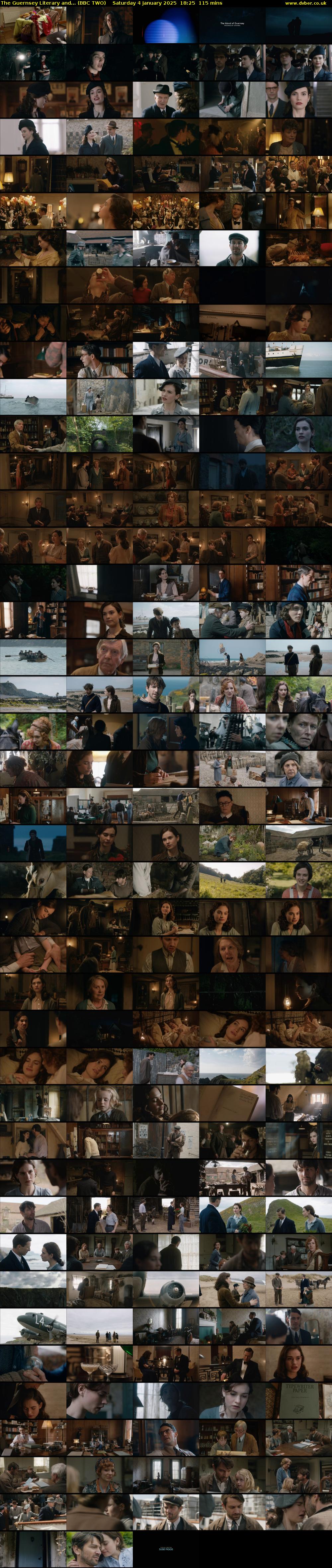 The Guernsey Literary and... (BBC TWO) Saturday 4 January 2025 18:25 - 20:20