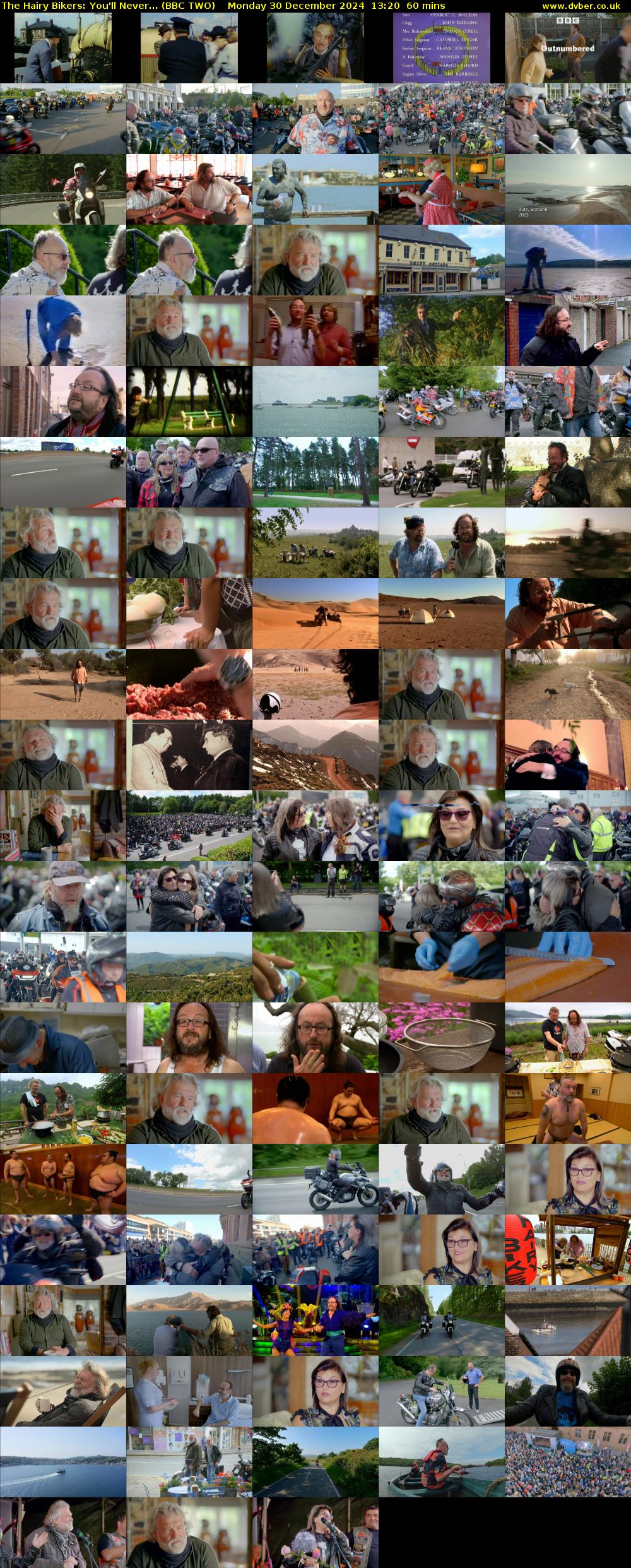 The Hairy Bikers: You'll Never... (BBC TWO) Monday 30 December 2024 13:20 - 14:20