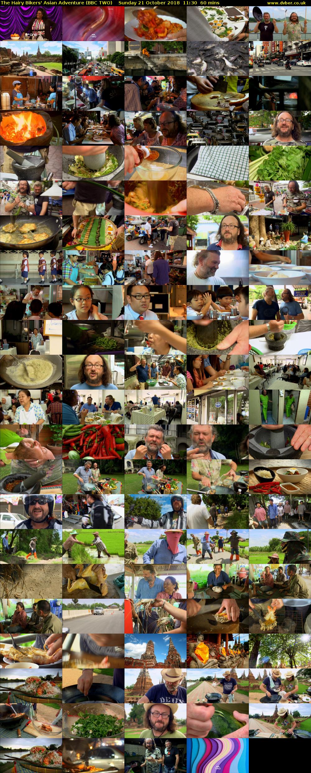 The Hairy Bikers' Asian Adventure (BBC TWO) Sunday 21 October 2018 11:30 - 12:30