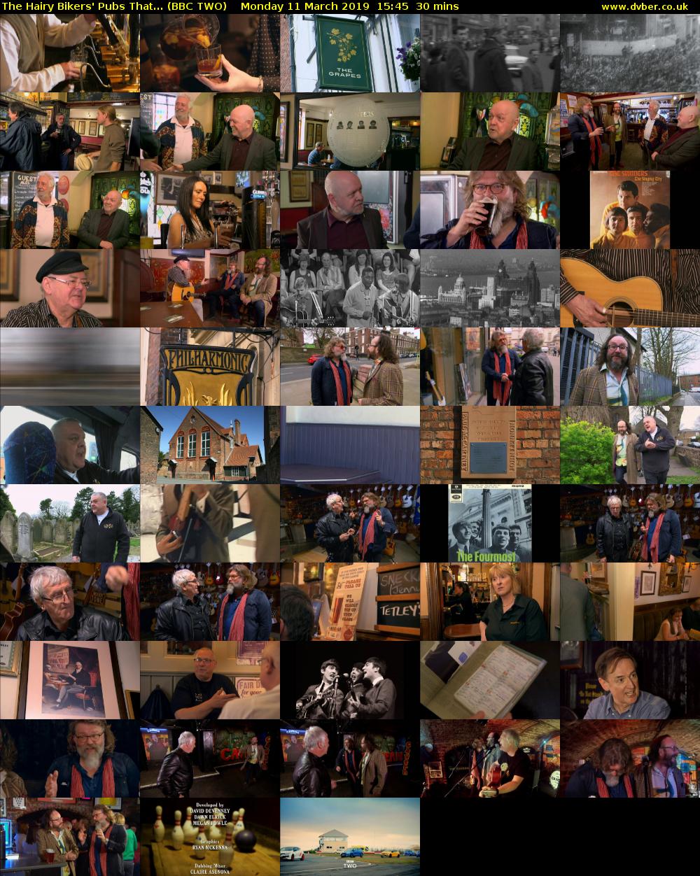 The Hairy Bikers' Pubs That... (BBC TWO) Monday 11 March 2019 15:45 - 16:15