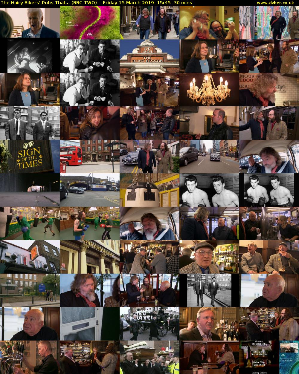 The Hairy Bikers' Pubs That... (BBC TWO) Friday 15 March 2019 15:45 - 16:15
