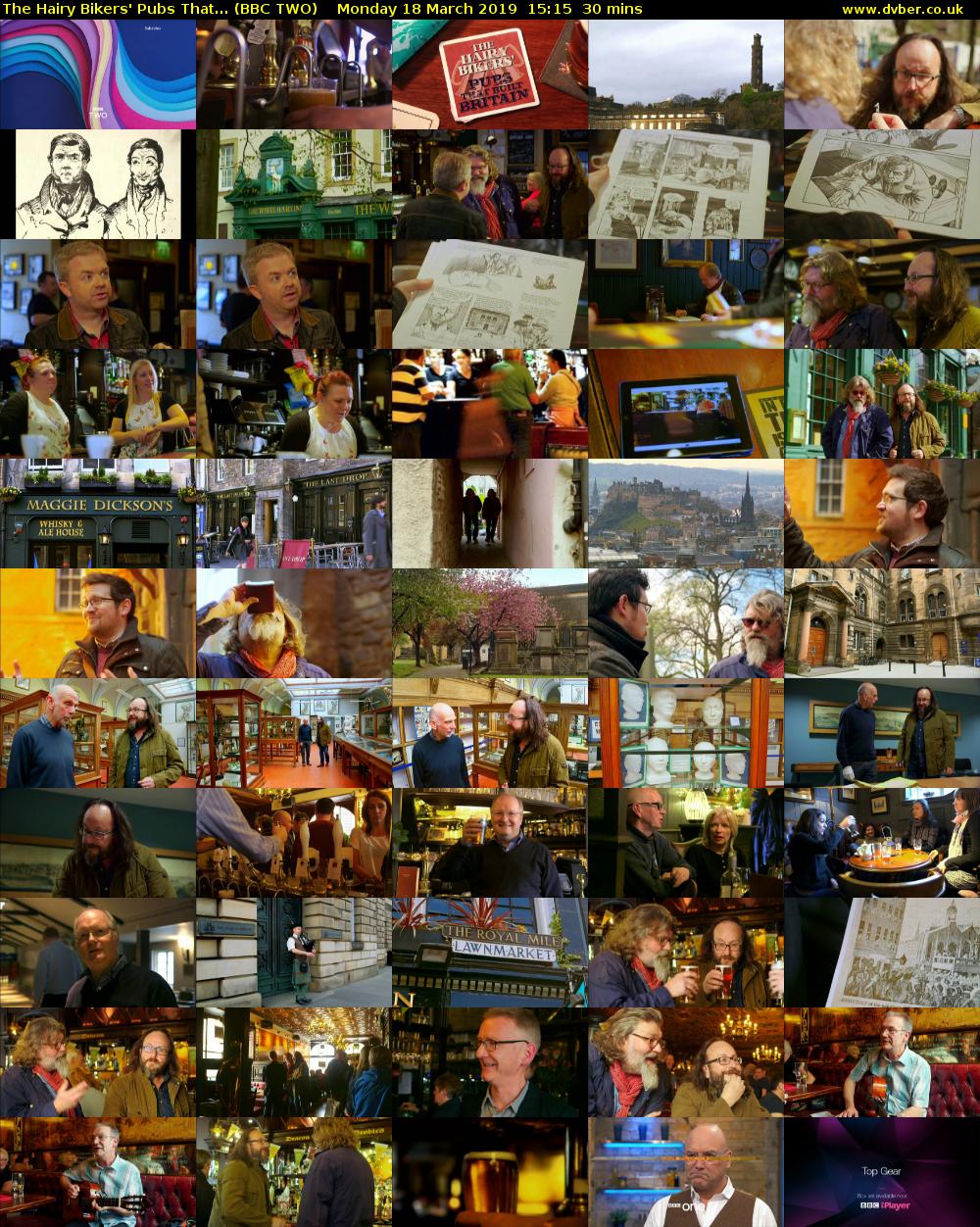 The Hairy Bikers' Pubs That... (BBC TWO) Monday 18 March 2019 15:15 - 15:45