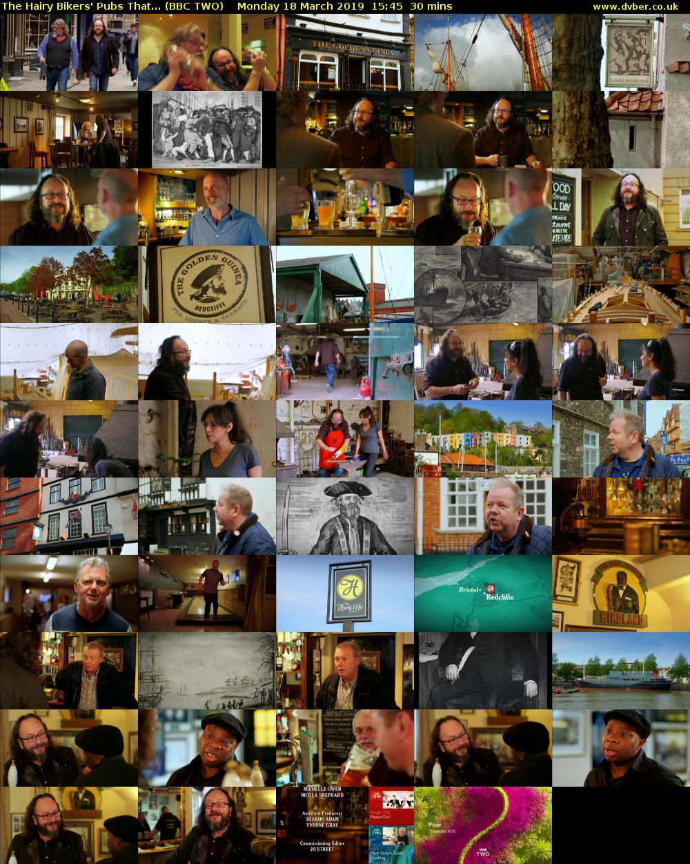 The Hairy Bikers' Pubs That... (BBC TWO) Monday 18 March 2019 15:45 - 16:15
