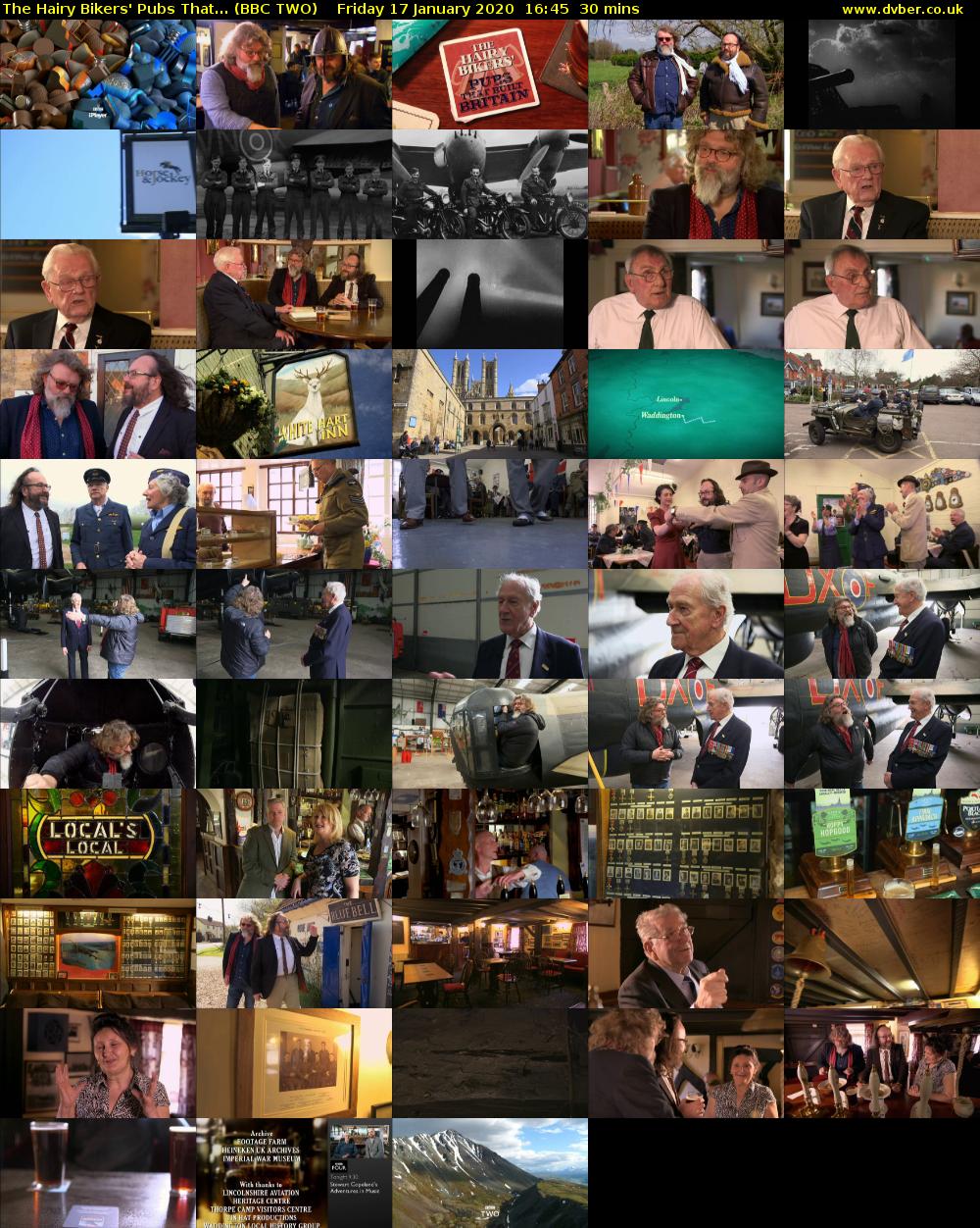 The Hairy Bikers' Pubs That... (BBC TWO) Friday 17 January 2020 16:45 - 17:15