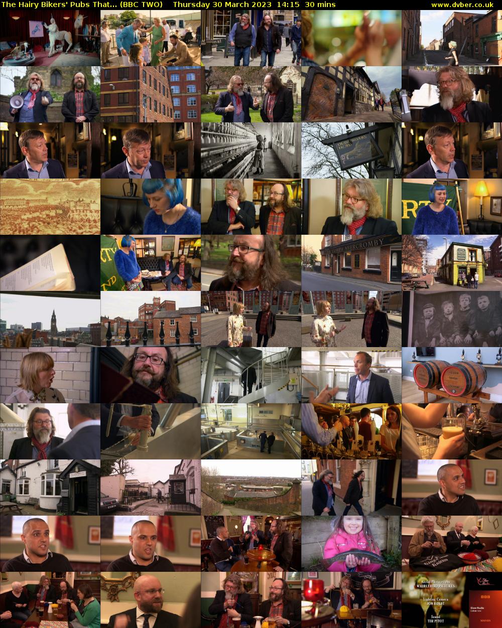 The Hairy Bikers' Pubs That... (BBC TWO) Thursday 30 March 2023 14:15 - 14:45